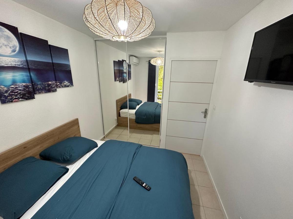 Location T2 Meuble Baie Mahault Convenance Apartment Bagian luar foto